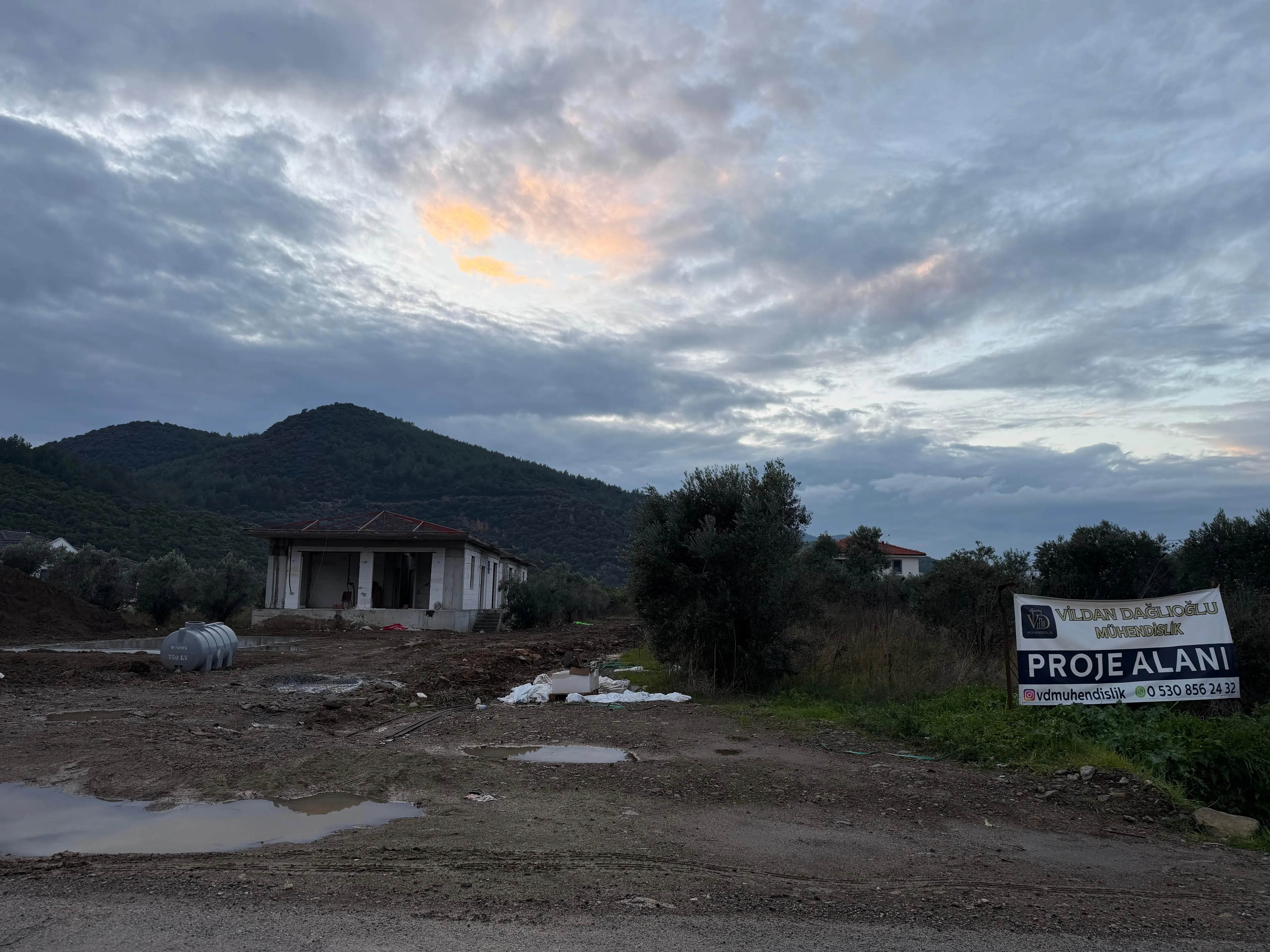 Muğla Hatay villa projesi - VD Mühendislik
